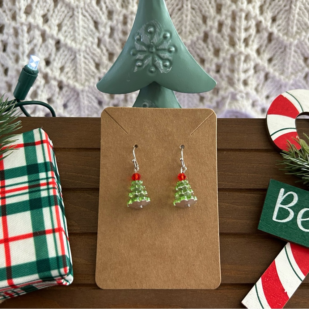 Christmas earrings